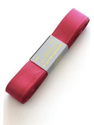 Hayalperest Boncuk Fuşya Grogren Kurdele 3 cm 10 mt