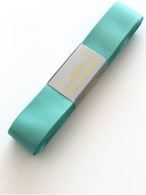 Hayalperest Boncuk Koyu Su Yeşili Grogren Kurdele 3 cm 10 mt