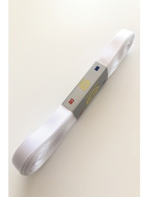 Hayalperest Boncuk Beyaz Grogren Kurdele 1 cm 10 mt