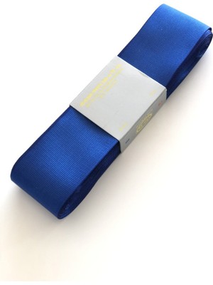 Hayalperest Boncuk Saks Mavi Grogren Kurdele 4 cm 10 mt