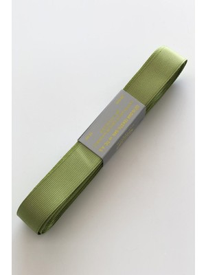 Hayalperest Boncuk Yeşil Rengi Grogren Kurdele 2 cm 10 mt