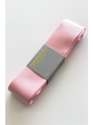Hayalperest Boncuk Pembe Grogren Kurdele 4 cm 10 mt