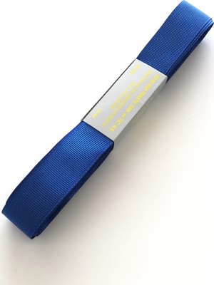 Hayalperest Boncuk Saks Mavi Grogren Kurdele 2 cm 10 mt
