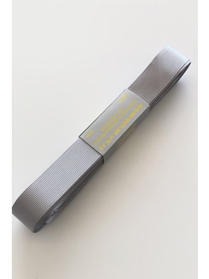 Hayalperest Boncuk Gri Grogren Kurdele 2 cm 10 mt
