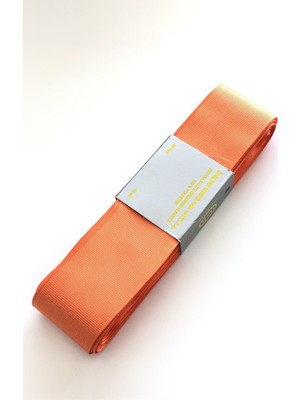 Hayalperest Boncuk Turuncu Grogren Kurdele 4 cm 10 mt