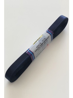 Hayalperest Boncuk Lacivert Saten Kurdele 1 cm