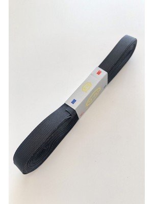 Hayalperest Boncuk Siyah Grogren Kurdele 1 cm 10 mt