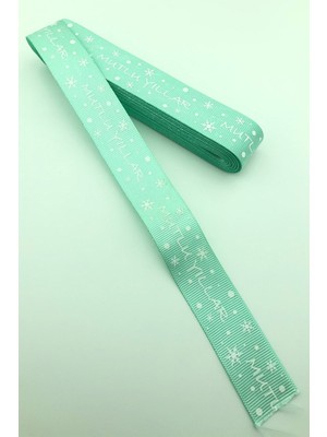 Mutlu Yıllar Yazılı Ylbaşı Kurdelesi 10 mt