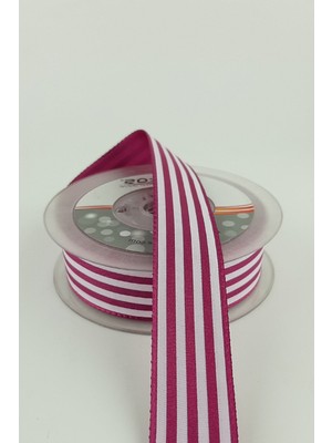 Ulutaş Mürdüm Çizgili Tafta Kurdele 20 mt