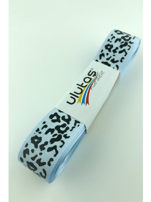 Ulutaş Bebe Mavi Dana Desen Baskılı Grogren Kurdele 2,5 cm