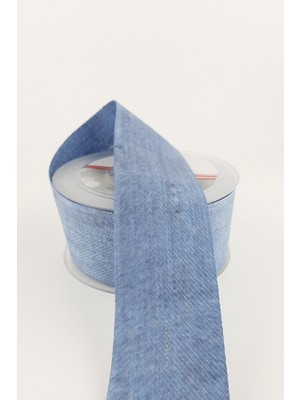 Ulutaş Açık Mavi Kot Kurdele 4 cm 10 mt