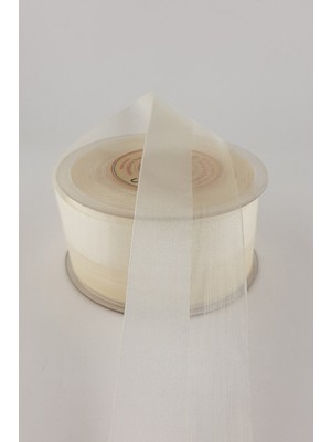 Ulutaş Krem Su Yolu Kurdele 4 cm