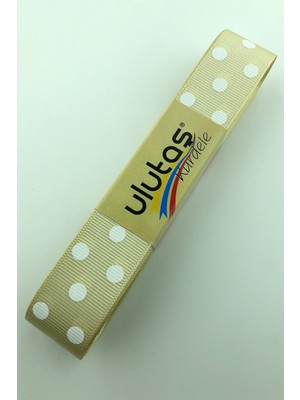 Ulutaş Puantiyeli Grogren Kurdelesi 2.5 cm