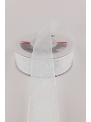 Ulutaş Beyaz Sedef Kurdele 2.5 cm 20 mt