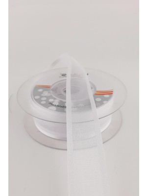 Geniş Organzeli Saten Kurdele 20 mt 2,5 cm