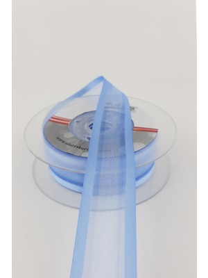 20 mt 2,5 cm Geniş Organzeli Saten Kurdele