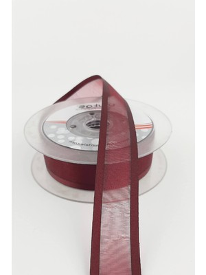 20 mt Geniş Organzeli Saten Kurdele 2,5 cm