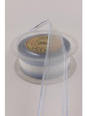 Ulutaş Mavi Renkli Sim Şifon Kurdele 20 mt