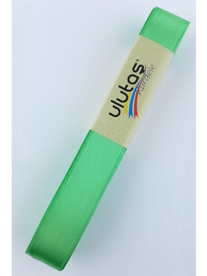 Hayalperest Boncuk Yeşil Saten Kurdele 2 cm 10 mt