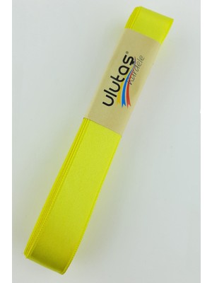 Hayalperest Boncuk Sarı Saten Kurdele 2 cm 10 mt
