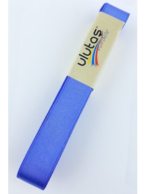Hayalperest Boncuk Mavi Saten Kurdele 2 cm 10 mt