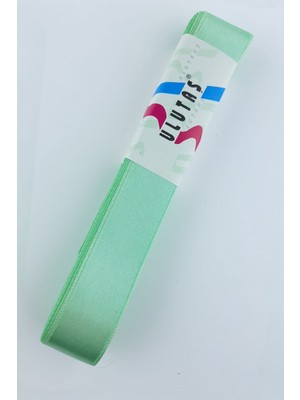 Hayalperest Boncuk Açık Yeşi Rengi Saten Kurdele 2 cm 10 mt