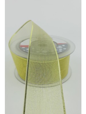 Ulutaş Gold Rengi Sim Şifon Kurdele 25 mt