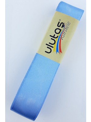 Ulutaş Bebe Mavi Saten Kurdele 3 cm 10 mt