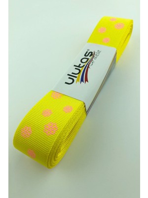 Ulutaş Papatya Baskılı 2,5 cm Grogren Kurdele