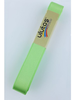 Hayalperest Boncuk Açık Yeşil Saten Kurdele 2 cm 10 mt