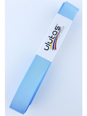 Ulutaş Bebe Mavi Grogren Kurdele 2 cm 10 mt