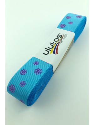 Ulutaş Papatya Baskılı 2,5 cm Grogren Kurdele