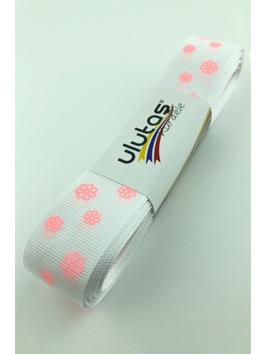Ulutaş Papatya Baskılı 2,5 cm Grogren Kurdele