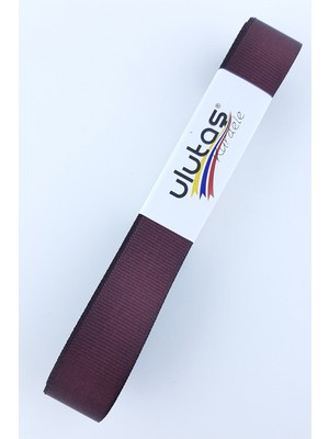 Ulutaş Koyu Bordo Grogren Kurdele 2 cm 10 mt