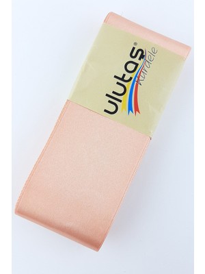 Ulutaş Saten Açık Turuncu Kurdele 6 cm 10 mt