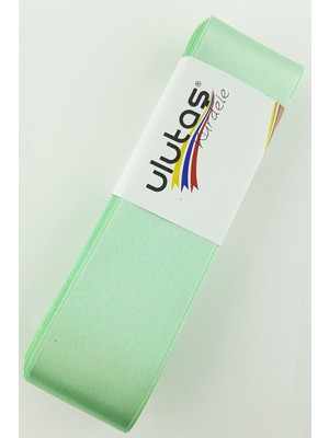 Ulutaş Mint Yeşili Saten Kurdele 4 cm 10 mt