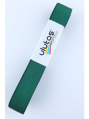 Ulutaş Yeşil Grogren Kurdele 2 cm 10 mt