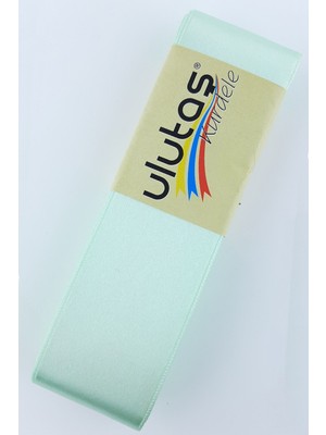 Ulutaş Su Yeşili Saten Kurdele 4 cm 10 mt