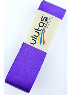 Ulutaş Mor Saten Kurdele 4 cm 10 mt