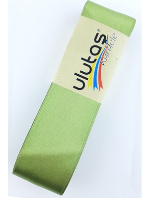 Çimen Yeşili Saten Kurdele 4 cm 10 mt