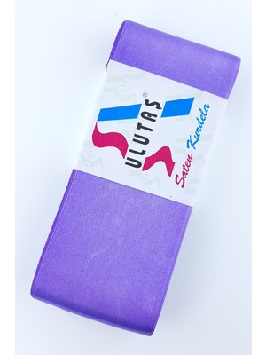 Ulutaş Lila Saten Kurdele 6 cm 10 mt