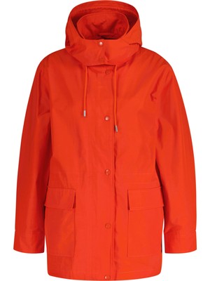 Gant Kadın Turuncu Relaxed Fit Kapüşonlu Yağmurluk 4700363.651