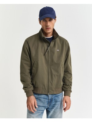 Gant Erkek Yeşil Regular Fit Dik Yaka Ceket 7006493.301