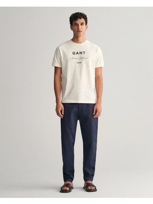 Gant Erkek Lacivert Regular Fit Chino Pantolon 1505267.410