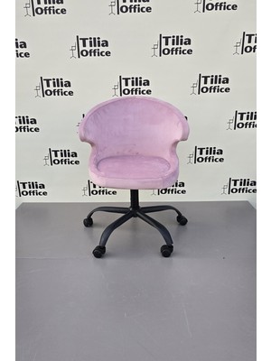 Coket Çalışma Koltuğu Siyah Yonca Ayak