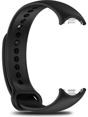 Nezih Case Xiaomi Mi Band 8 / 9 / 10 Uyumlu Klasik Kordon Silikon Strap Kayış