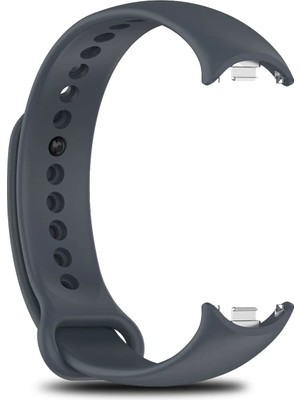Nezih Case Xiaomi Mi Band 8 / 9 / 10 Uyumlu Klasik Kordon Silikon Strap Kayış