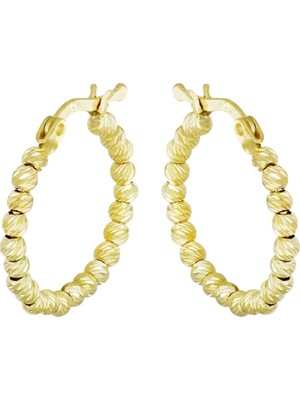 T51 Tuğrul Altın Altın Halka Küpe T072572