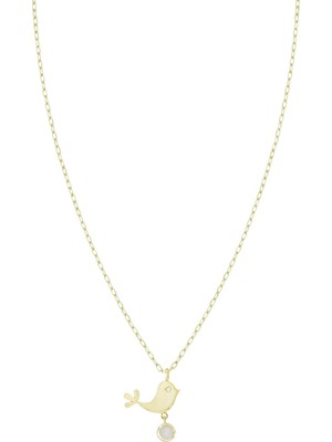 T51 Tuğrul Altın Altın Kuş Kolye T064768