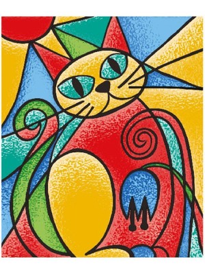 5001 Kumtoys Cam Vitray - Glass Painting / +6 Yaş